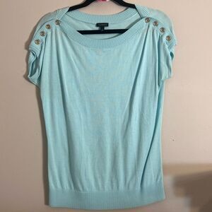 Talbots Soft Aqua Pullover